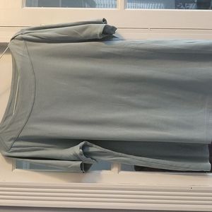 Pale green, boat neck top by J Jill, size 1X